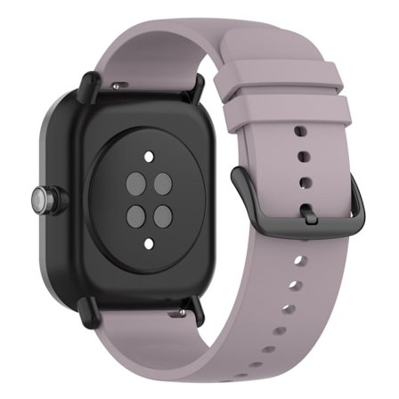 20 mm Amazfit GTS 3 silikone urrem - Lilla