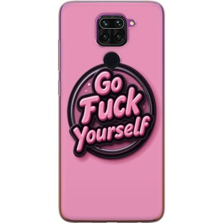 Kompatibel Mobilcover til Xiaomi Redmi Note 9 Rosa emblemform