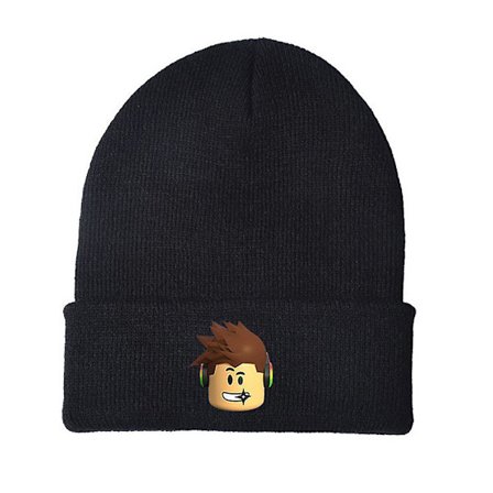 Videopeli Roblox Painettu Talvineulottu Pipo Lapset Pojat Tytöt Trendikäs Klassinen Lämmin Käännettävä Laskettelupipo Lahja GS