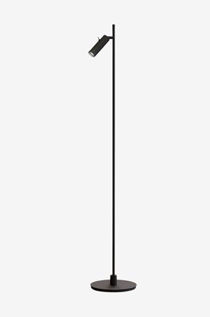Herstal - Gulvlampe Pipeline enkel - Svart - Gulvlamper - Fra Homeroom