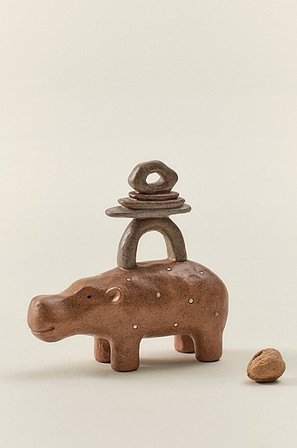 Jotex - Figura Dekoracyjna Brązowy - Stack - Kup Akcesoria dekoracyjne firmy Jotex