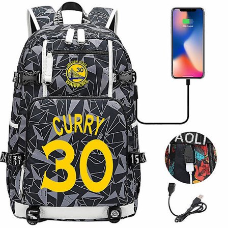 Golden State Warriors Stephen Curry nr 30 USB-skolväska