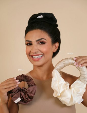 Lenoites Blowout Tie In Mulberry Silk - Beige - 20 G