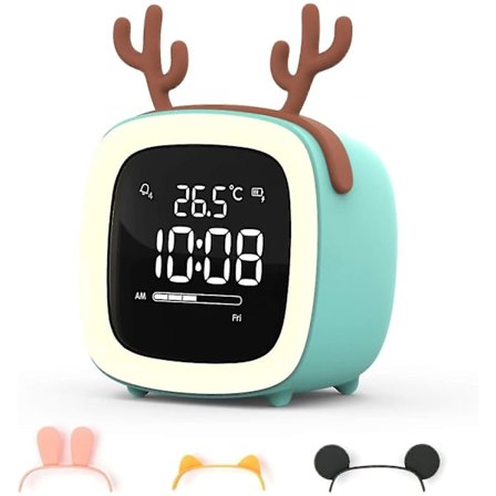 Barnevekkerklokke, Søvn Treningsklokke For Småbarn Vekkereklokke