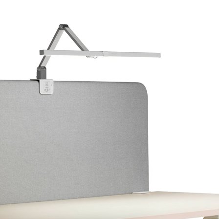 Schreibtischlampe SCREENLITE, LED, Bildschirmhalterung, weiß