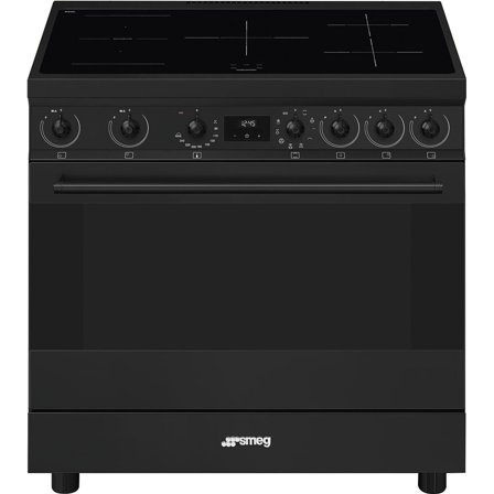 Smeg C9IMN2 Spis 90 cm, svart | Vitvaror > Spisar | Bagaren och Kocken