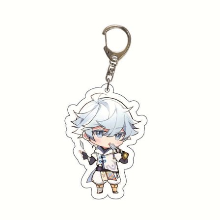 Genshin Impact Söt akryl nyckelring figur
