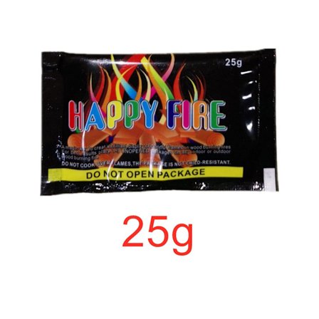 10/15/25 g mystisk eld lägereld Öppen spis färgämne Färgglada Flames Puder Bonfire Party Supplies