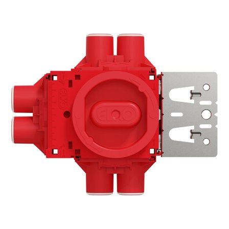 ELKO Veggboks lav ring 6-løp m/stender