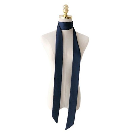 100% Mulberry Silke Langt Smalt Skjerf - Allsidig tilbehør for alle årstider, perfekt som halsduk, hårbånd eller gave