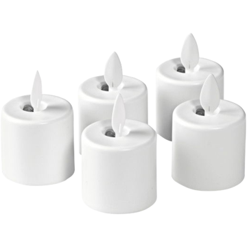 Led-Lys 38x36 Warm White 5-Pk