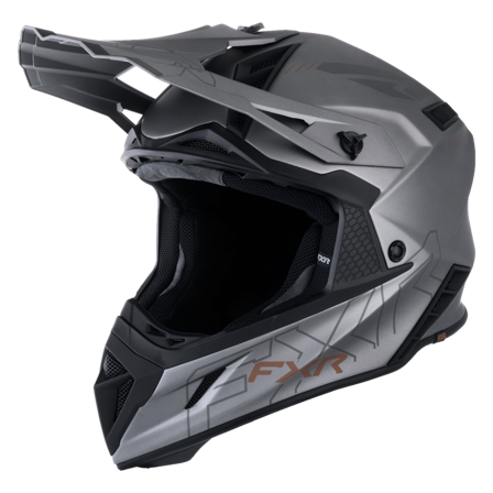 Snøscooterhjelm Adventure FXR Helium Prime 26 Titanium/Kash XL