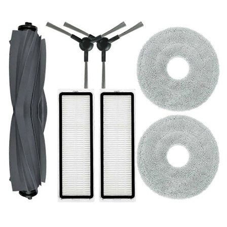 Pääharja sivuharja moppiliina Hepa-suodatin tarvikkeet Dreame L10s Pro Gen 2 robotti-imurille (FMY)