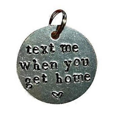 Aja turvallisesti, koska rakastan sinua -kirjainkoru avaimenper avaimenper autotarvikkeet nopea 2023 (teksti)