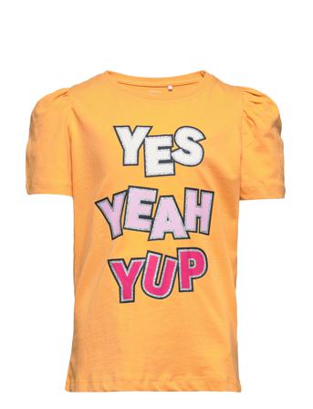 Nkfkuria Ss Top Camp T-shirt Orange Name It