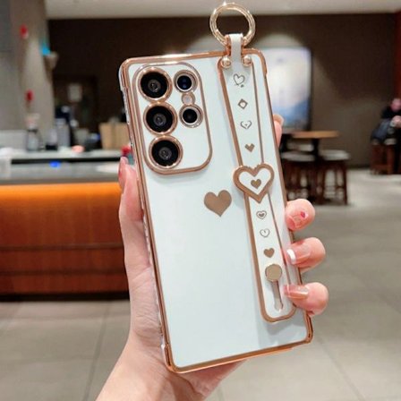 Mobilskal till Samsung Galaxy S26 Ultra TPU Kickstand - Ivory Vit