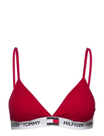 Padded Triangle Bra Lingerie Bras & Tops Soft Bras Triangle Bras Röd Tommy Hilfiger