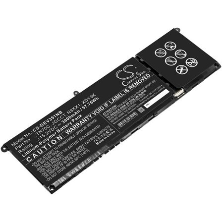 Batteri til bærbar PC for DELL Vostro 3510, Vostro 3515, Vostro 5410 og andre.