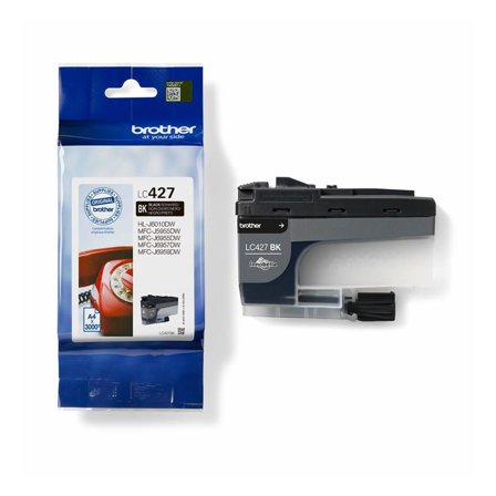 BROTHER Bläckpatron LC427BK 3K svart - Lyreco - Toner och bläck - Bläckpatroner - Bläckpatroner Brother