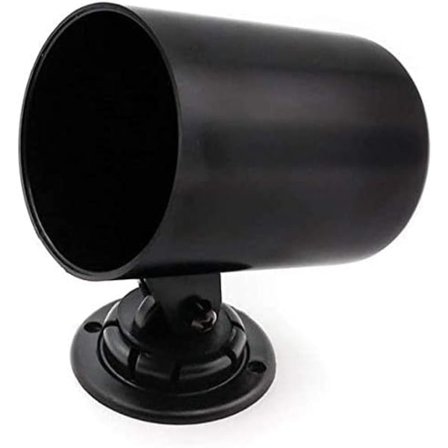 Universal Instrumentbræt Måler Montering Holder 52mm Enkelt Hul Instrumentbræt Måler Montering Dash Pod Holder Dæksel Sort