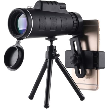 Kraftfull kikare med 40x60 HD Zoom Lång räckvidd Portabel Professionell Teleskop Monokulär Mörkerseende för Fågelskådning Utomhuscamping