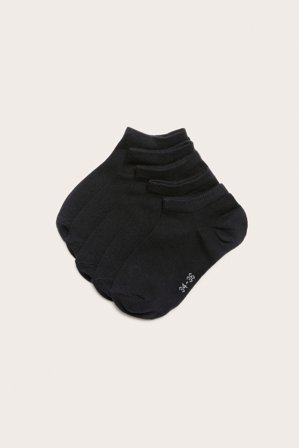 Kappahl | Ankelstrumpor 5-pack | Svart