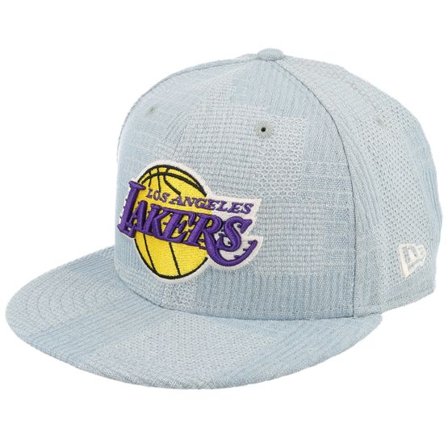 New Era - NBA Blå snapback Keps - Los Angeles Lakers Denim Patchwork Sky Snapback @ Hatstore