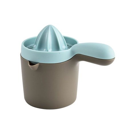 Manuell Citron- och Apelsinpress - Rotations Press med Lätt Hällpip - Diskmaskinsäker - Effektiv Fruktpress för Druvor - Jikaix