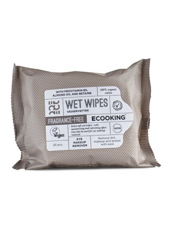 Ecooking Skin Care Face Wet Wipes Fragrance Free 25 pcs. 143.0g