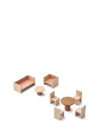 Gillian Playhouse Furniture Toys Dolls & Accessories Doll House Accessories Beige Liewood
