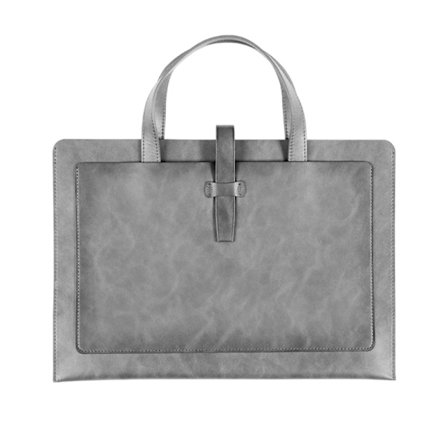 Handhållen fil mapp förvaringsväska Läder fil mapp Laptop Sleeve Dokumentväska