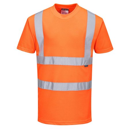 Portwest Herr High-Vis T-shirt 3XL Orange