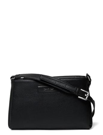 Dressed Small Flap Crossbody Bags Crossbody Bags Svart Calvin Klein