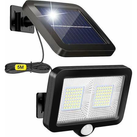 Syksyn kampanja, aurinkoliiketunnistimen valot ulkona, 98 lediä aurinkopistevalot ulkona, aurinkovalot 5 metrin kaapelilla, Guazhuni1 kpl