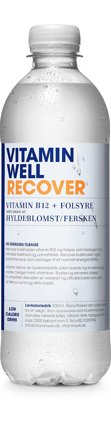 Vitamin Well Recover - Hyldeblomst Fersken Hyldeblomst, Fersken/ 500 ml, Helse & Madvarer, Drikkevarer, Øvrige Drikkevarer