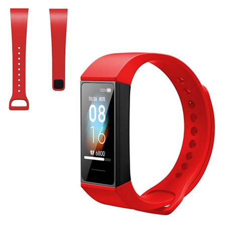 Xiaomi Redmi Watch holdbar silikone-urrem - Rød