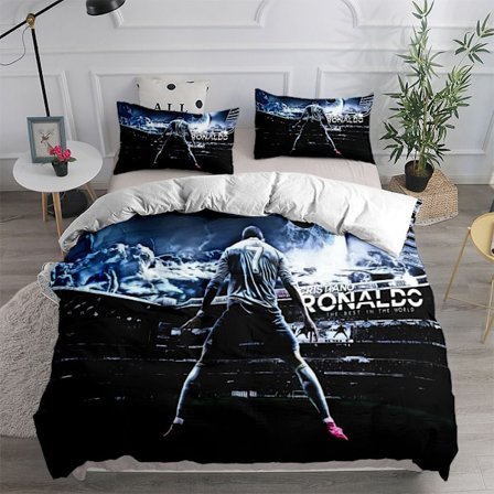 Fodboldstjerne trykt dyne sæt -121818 Ronaldo