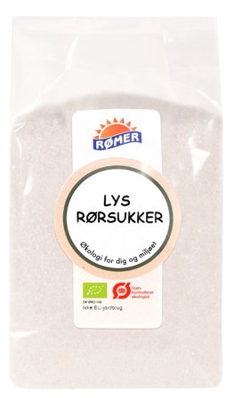 Rømer Rørsukker lys fin Ø 500 g, Helse & Madvarer, Sukker & Sødemidler, Sødemidler