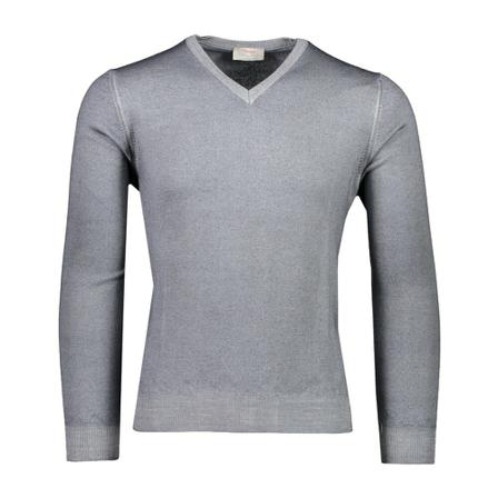 Gran Sasso, Jersey Grijs, Heren, Maat:S,wol