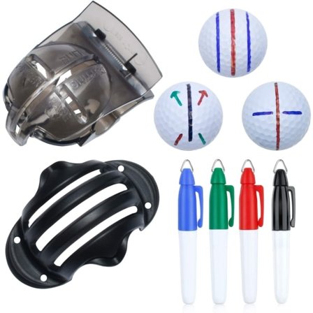6-pack golfboll linjeteckningsmarkör golfboll liner golfboll