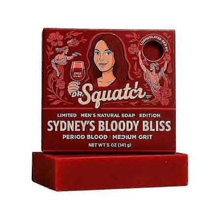 Korkealaatuinen Dr Squatch Sydney Sweeney Bathwater Bliss -saippua LE 5000 Miesten Luonnollinen Saippua