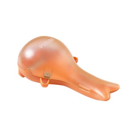 Sød frugt- og grøntsagsskræller i rustfrit stål Multifunktionel kartoffelskræller til køkken, orange