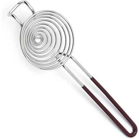 Æggeblommeseparator Rustfrit Stål Æggeblomme Filter Separator Sikker Æggehvide og Æggeblomme Si Divider til Køkkenredskaber