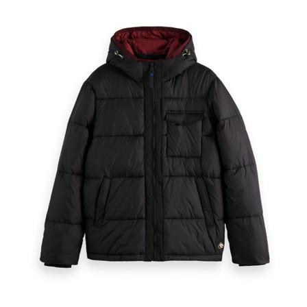 Scotch & Soda, Down Jackets Zwart, Heren, Maat:S
