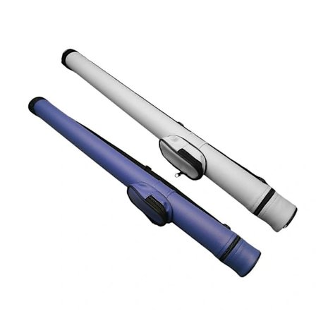 [CA] PU Læder Pool Cue Taske Billardkø Taske Vintage Stil Tilbehør 1 Komplet 2