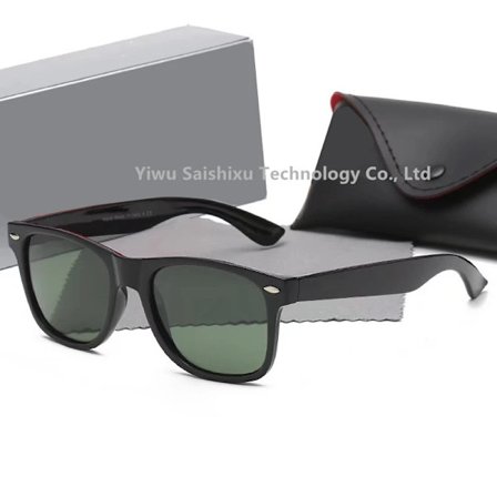 Fashion 4165 Designer Solbriller Lunette Homme Engros Sorte Nuancer Briller Mænd Unisex Mærke Luksus Solbriller Med Logo