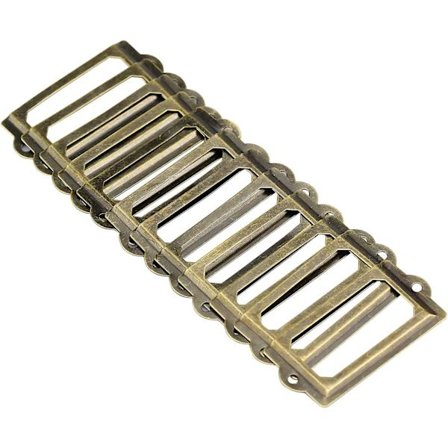 12 navneskilte rammer med etiket holder håndtag skuffe skab