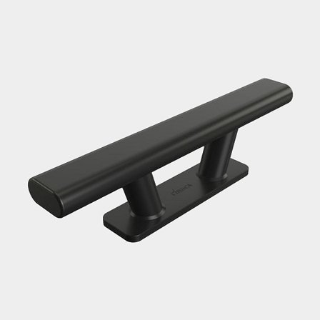 Kikker / bolder voor boot Roca, roestvrij staal, 265 mm, (C/C) 82 mm, zwart gelakt