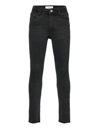 Mango Skinny-Fit Jeans - Black - 10