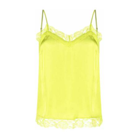 Twinset Sleeveless Tops gul, Dam, Dam, Storlek: M